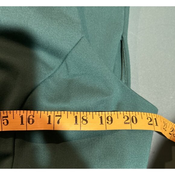 Holiday Sleeveless Green Black Bow Dress Coquette Draper James Pockets New - Picture 13 of 14